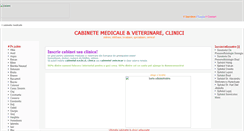 Desktop Screenshot of cabinete-medicale.turism-zone.ro